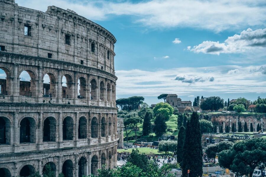 10 Wonders of Rome in 3 hours - The final view near Villa Borghese Park