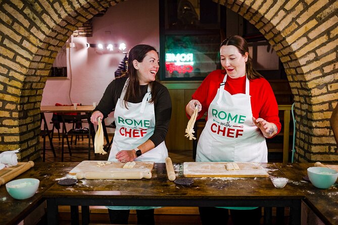 2-in-1 Pasta and Tiramisu Cooking Masterclass in Rome - Sitting down to eat what you made