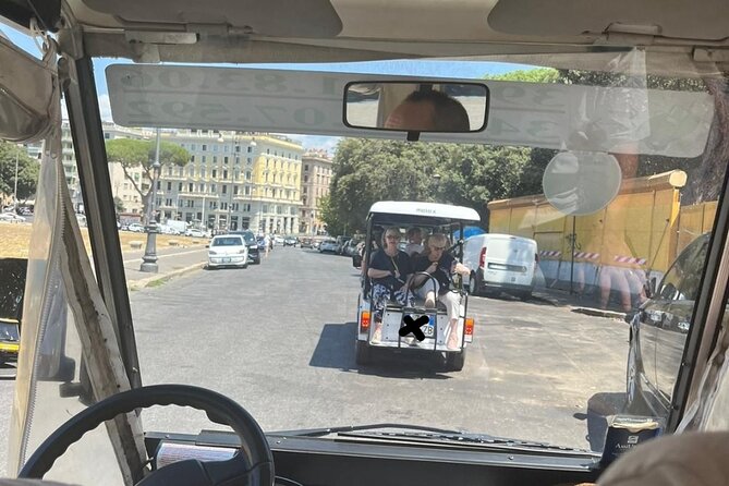 3-Hour Catacumbs and Appian Way Park Guided Tour in Golf Car Pickup - Massenzio’s villa and the Tomb of Romulus