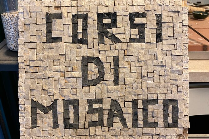3 Hour Mosaic Lesson in Rome - What you take home at the end