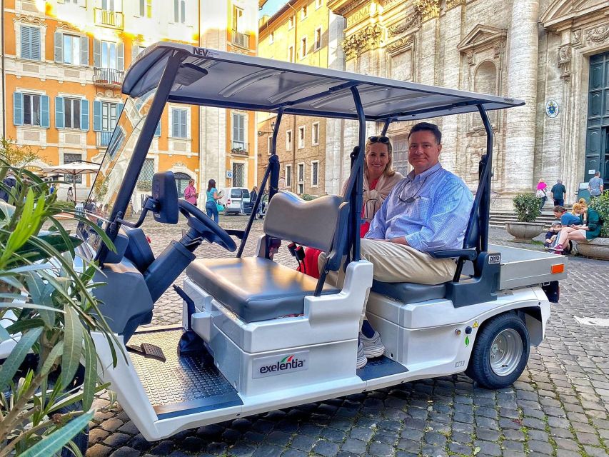 4H Private Golf Cart Tour with Local Guide and Gelato - Marcellus Theater and Rome’s first apartment block