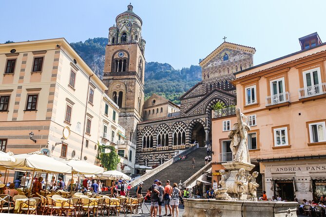 Amalfi Coast & Positano Day Trip from Rome with Coastal Cruise - Seeing the Amalfi Coast from the ferry