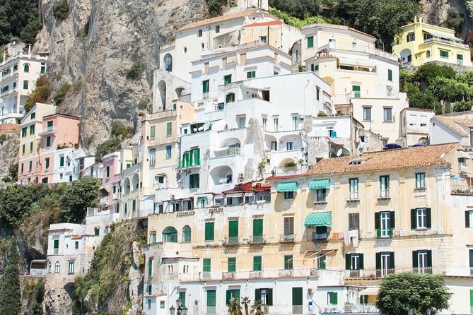 Amalfi Coast Small-Group Day Trip from Rome Including Positano - Arriving in Amalfi by ferry