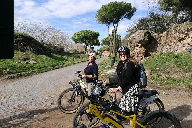 Ancient Appian Way PRIVATE Bike Tour - Aqueduct Park, the visual high point