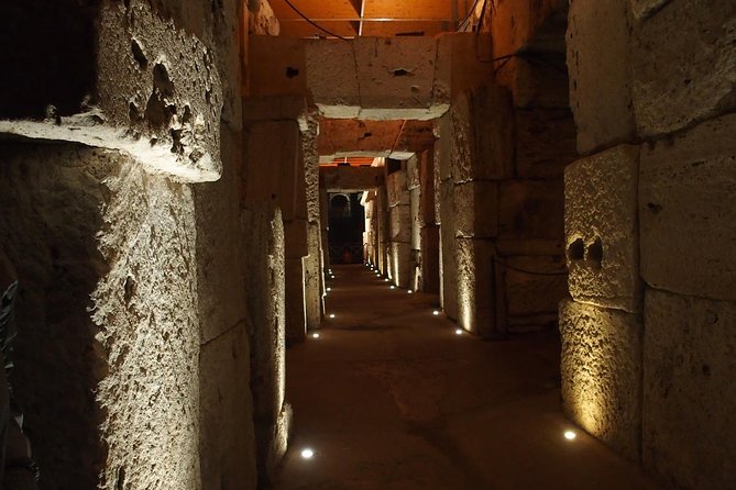 Ancient Rome: Colosseum Underground Group Tour - The Underground Chambers in About 40 Minutes