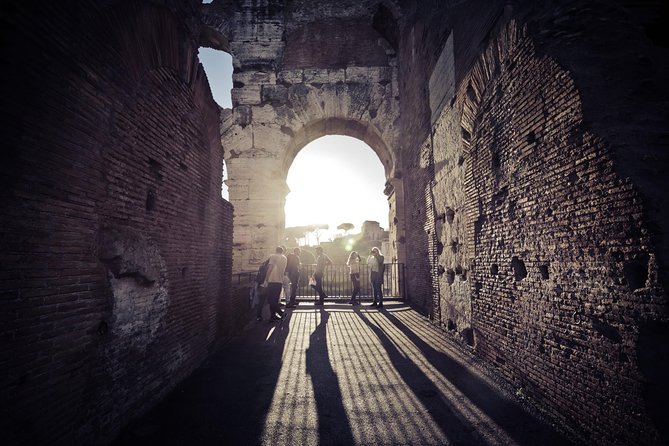 Ancient Rome Guided Tour: Colosseum, Forum and Palatine - Entering the Colosseum with a guide