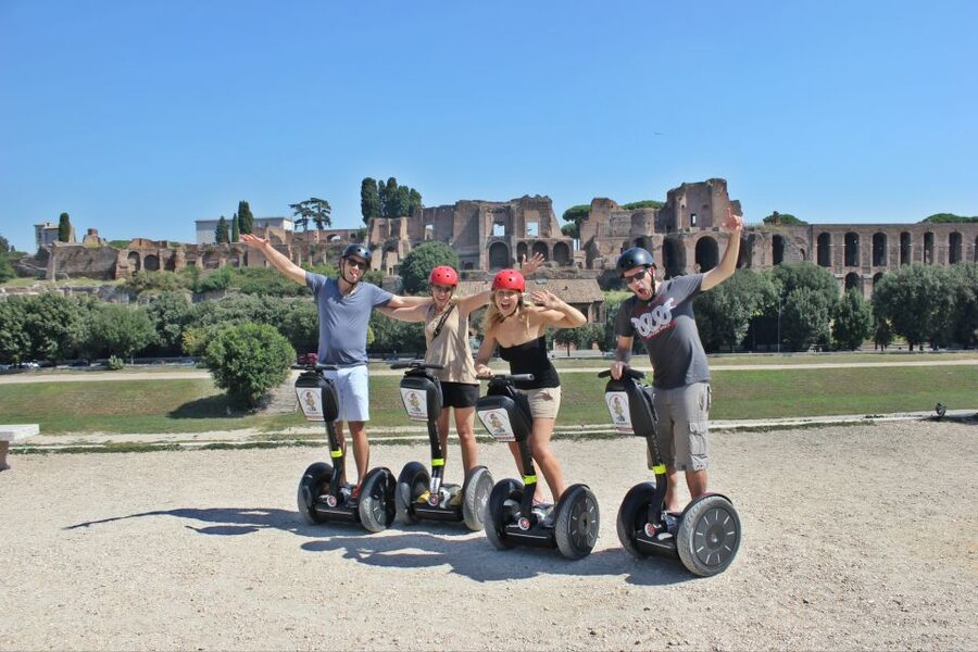Ancient Rome Half-Day Segway Tour - The Imperial Forum and Colosseum finish