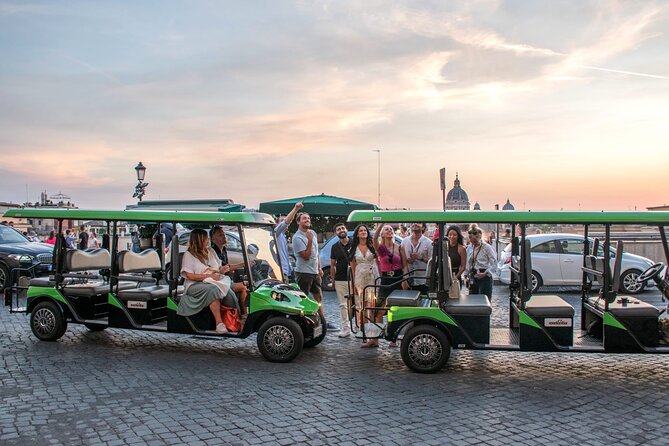 Ancient Rome Uncovered: Guided Golf Cart Experience - Key points to know before booking