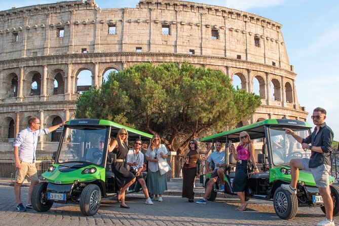 Ancient Rome Uncovered: Guided Golf Cart Experience - Altare della Patria and Rome’s grand scale