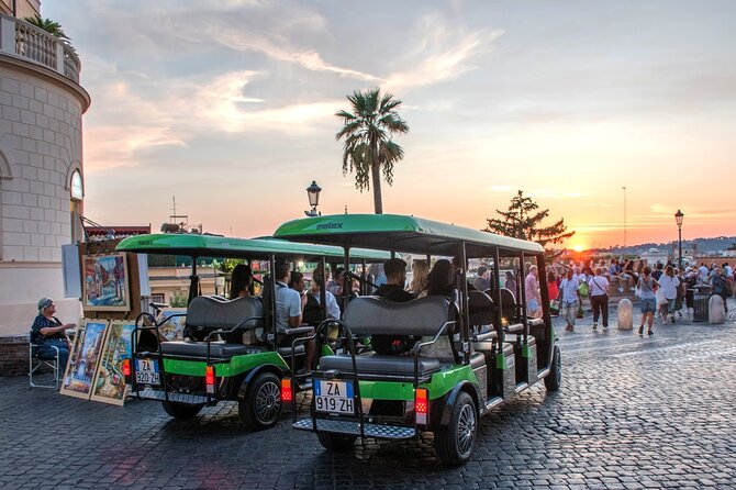 Ancient Rome Uncovered: Guided Golf Cart Experience - Spanish Steps and the route north