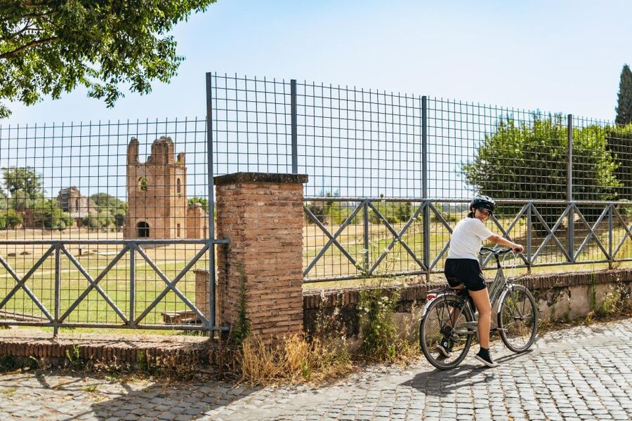 Appia Antica & Aqueducts e-Bike Tour - Official Provider - Maxentius’ Circus and the Ben-Hur connection
