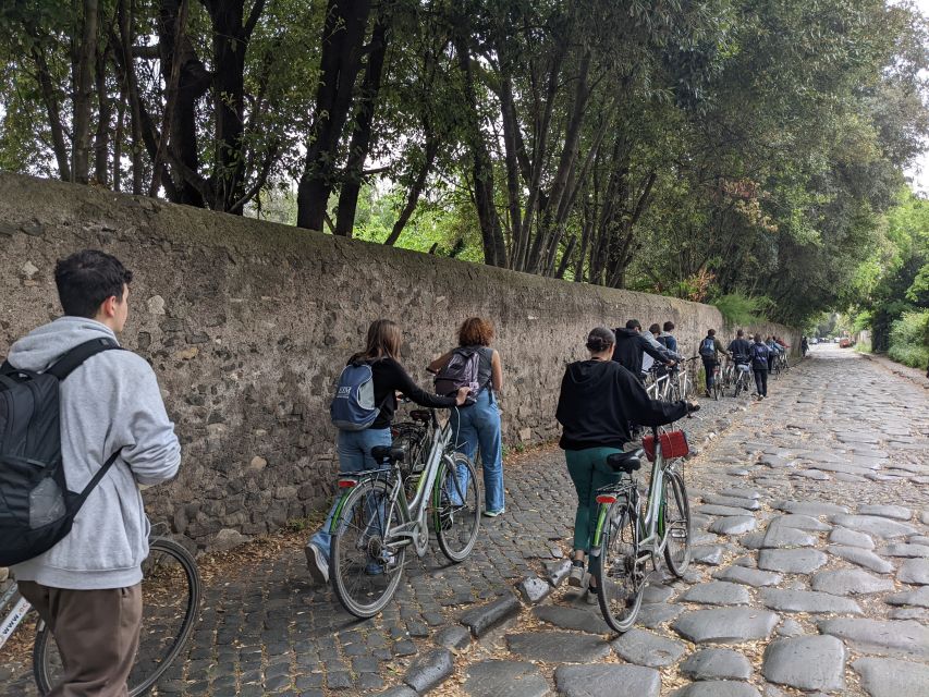 Appia Antica & Aqueducts e-Bike Tour - Official Provider - Villa dei Quintili and the route toward the aqueducts