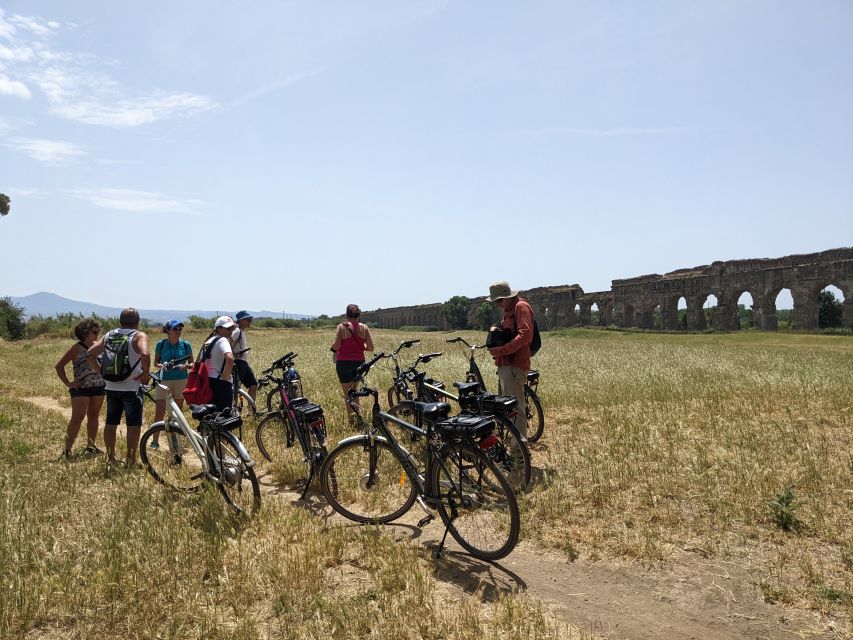 Appia Antica & Aqueducts e-Bike Tour - Official Provider - Aqueducts Park: the tour’s grand finish