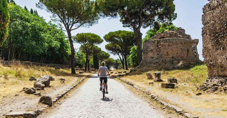 Appia Antica: Full Day Bike Rental with Customizable Routes - Why the Appian Way works so well by bicycle