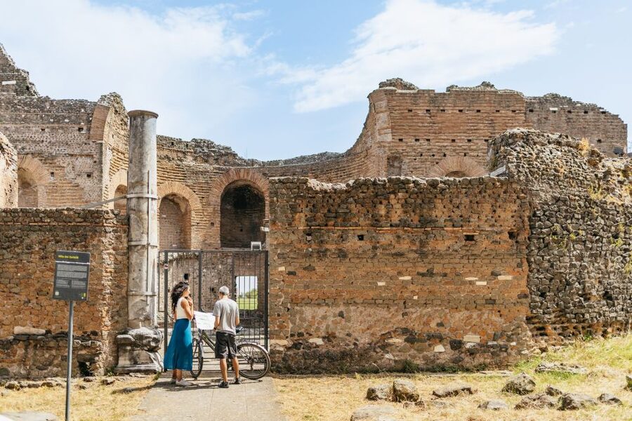 Appia Antica: Full Day Bike Rental with Customizable Routes - Domine Quo Vadis and the first quiet stretch
