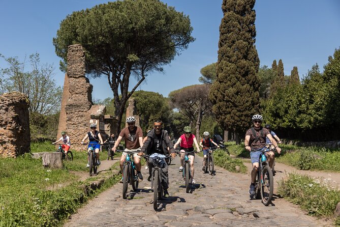 Appian Way & Aqueducts small group e-bike tour(catacombs & food) - Villa di Massenzio and the Appian Way