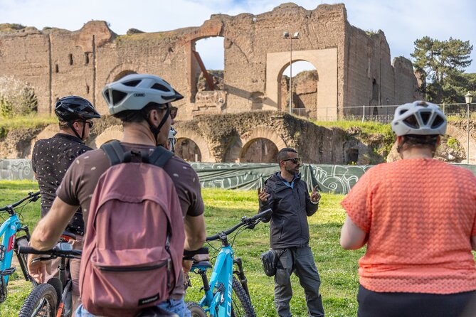 Appian Way & Aqueducts small group e-bike tour(catacombs & food) - Below Rome at the Catacombs of San Callisto