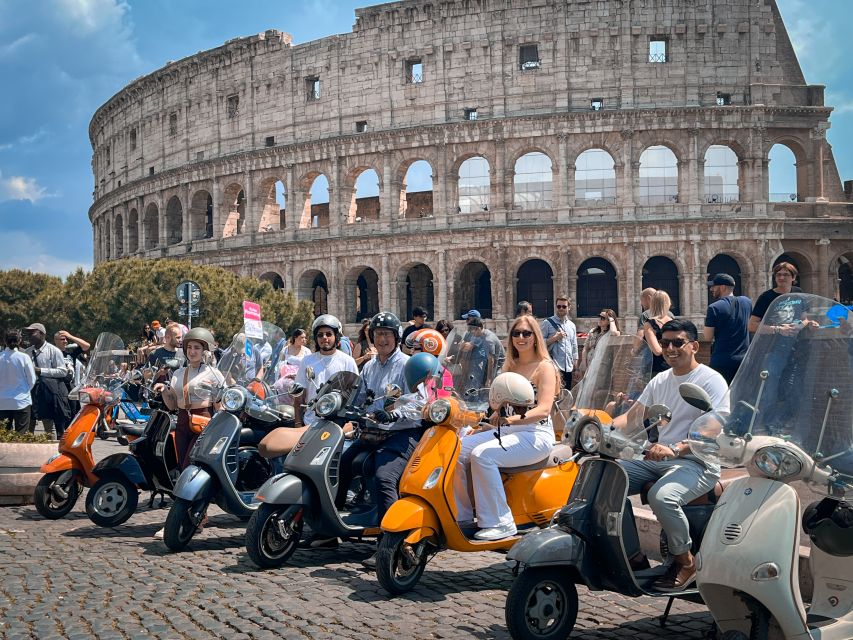 Authentic Rome Vespa Tour /See the Eternal City Like a Local - The traffic factor: fun, but not completely calm