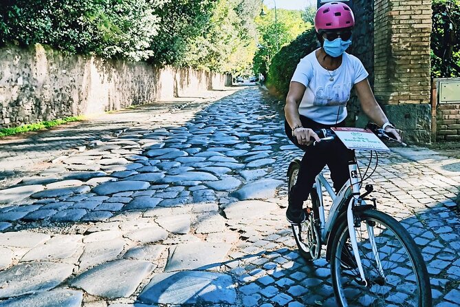 Bike Rental inside Appian Way Regional Park - Riding from Via Appia Antica 175