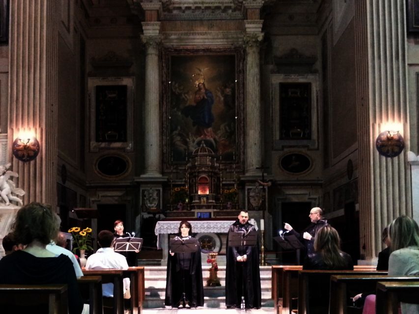 Capuchins Crypt: Christmas Baroque Concert - How the 1.5-hour schedule works