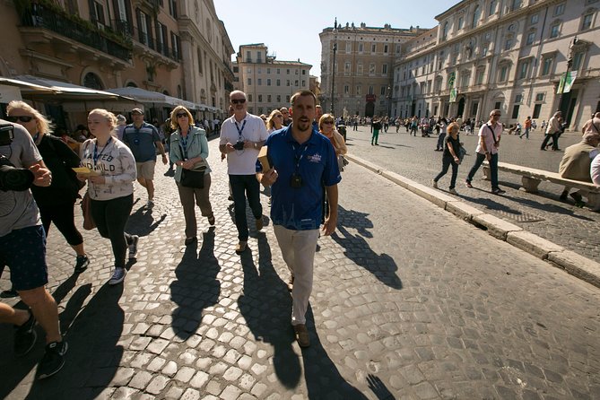 Castel Sant’Angelo Tour with Panoramic Views - Reaching the upper terrace for the best views