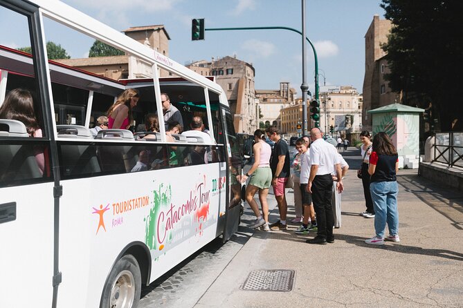 Catacombs Tour with Transfer – Optional Capuchin Crypt or Trevi - Starting at Piazza d’Aracoeli 16