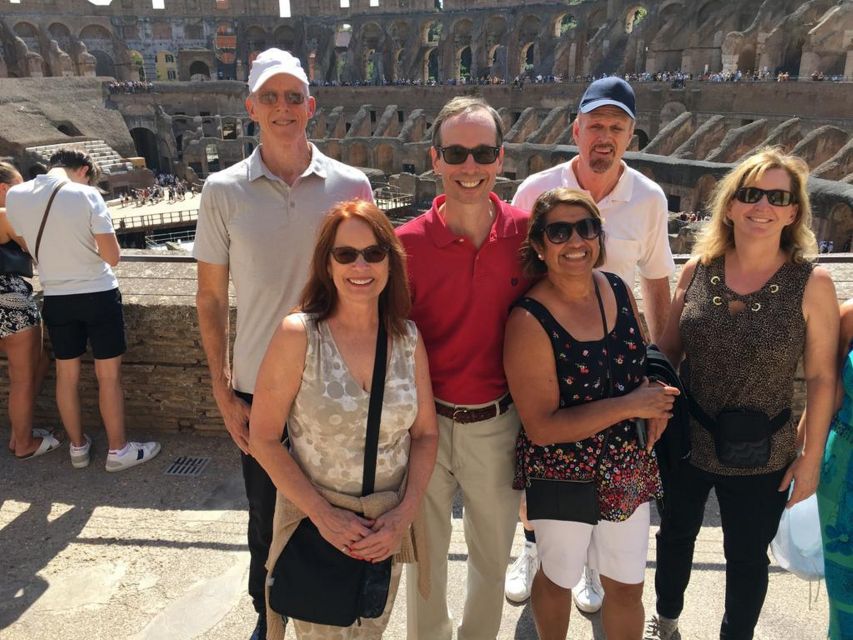 Civitavecchia: Ancient Rome Tour w/ Optional Ticket & Guide - A traditional Roman lunch between major sights