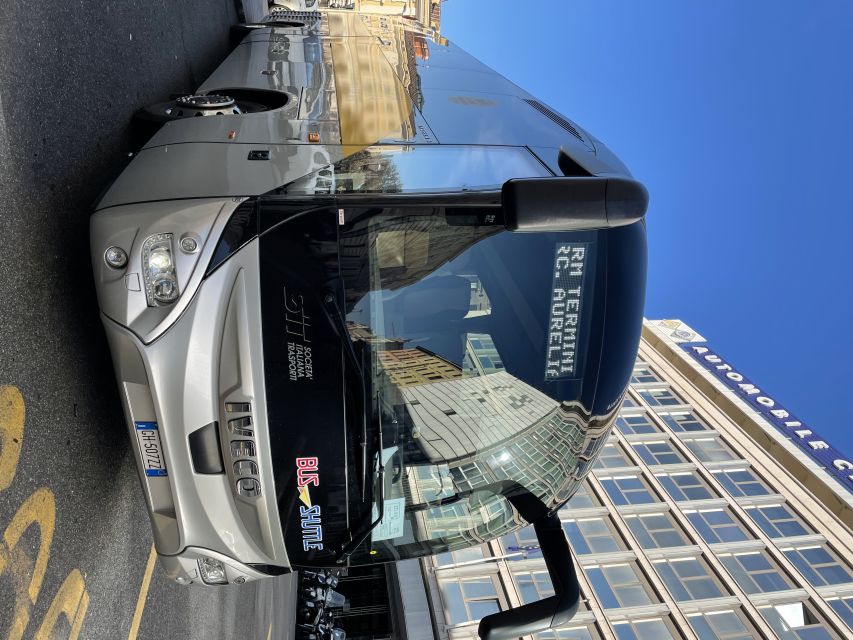 Civitavecchia: Transfer to Rome & Hop-on Hop-off Bus Ticket - Choosing between Vatican City and Termini