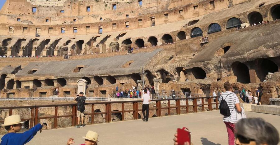Colosseum, Ancient Rome and Evening Combo Tour - The Roman Forum and Palatine Hill