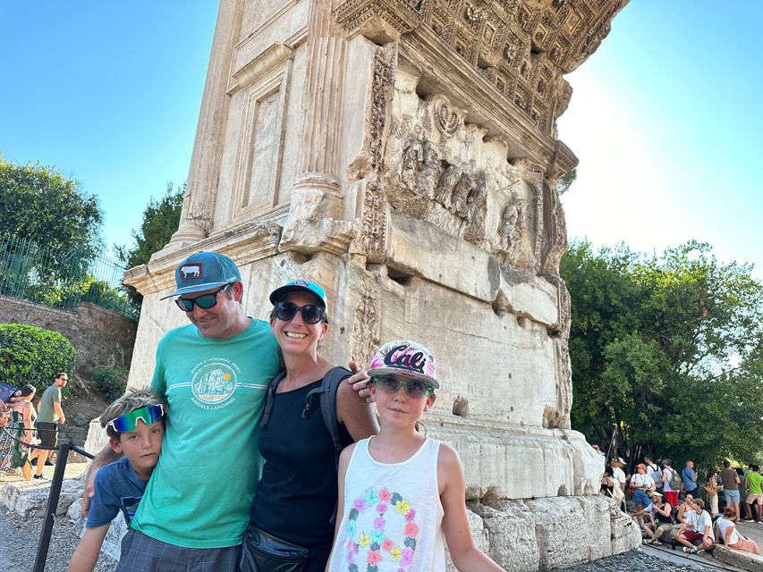 Colosseum and Ancient Rome Family Tour for Kids - Entering the Colosseum with children