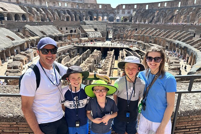 Colosseum and Roman Forum Tour for Kids and Families - Walking into the Roman Forum
