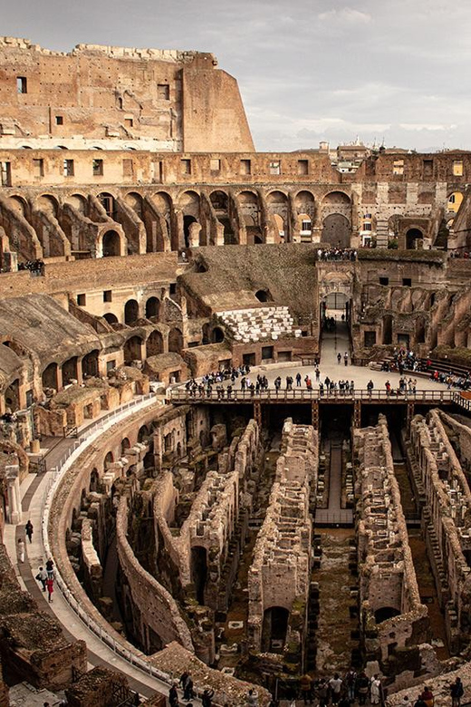 Colosseum Arena Floor Guided Tour - Caesar’s balcony and the second-floor view