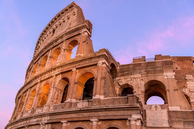 Colosseum by Evening Guided Tour with Optional Arena Floor Access - Seeing the Roman Forum from Via dei Fori Imperiali