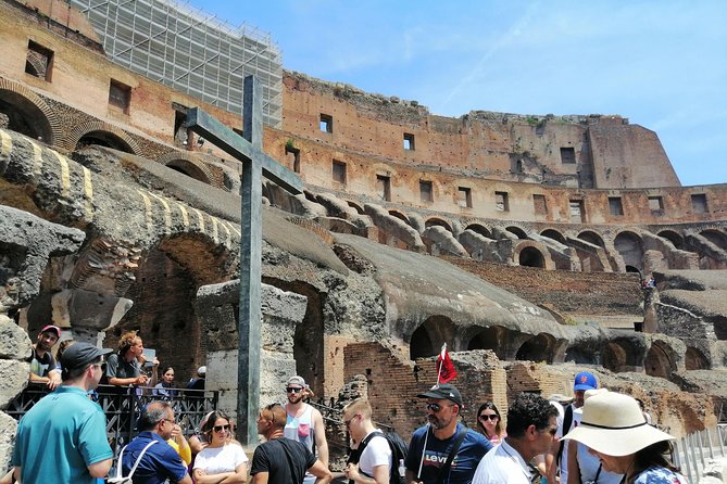 Colosseum Guided Tour - Entering the arena floor and first level