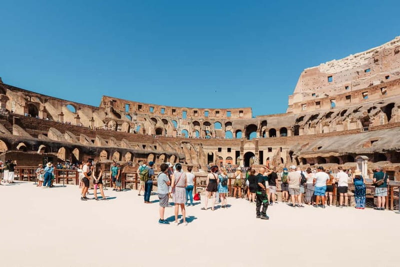 Colosseum & Roman Forum Entry with Audio Guide - Entering the Colosseum at a reserved time
