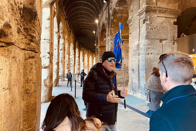 Colosseum, Roman Forum, Palatine Guided Tour or AudioGuide Option - The strict name and ID rules