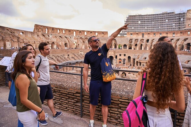 Colosseum, Roman Forum & Palatine Hill Guided Tour - Walking through the Roman Forum
