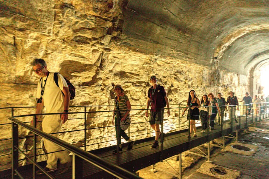 Colosseum Special Access Tour, with Ancient Temples & Tombs - Underground dungeons or arena floor?