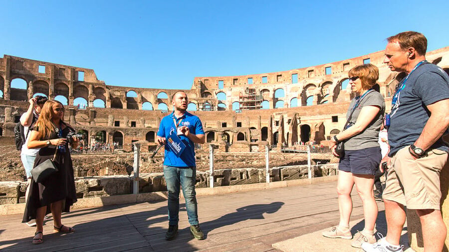 Colosseum with Arena Floor, Palatine Hill & Forum Tour - What the second tier adds