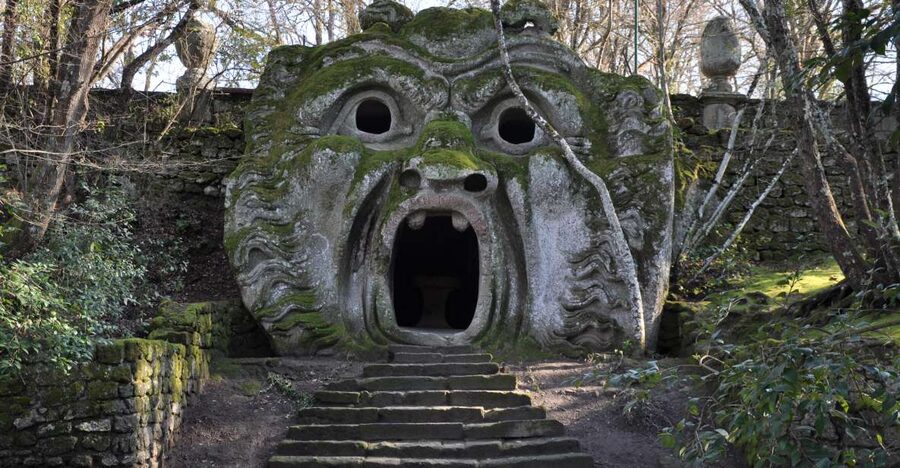Day trip Rome: Bomarzo Monster Park & Medieval Villages tour - The short drive to Bomarzo village