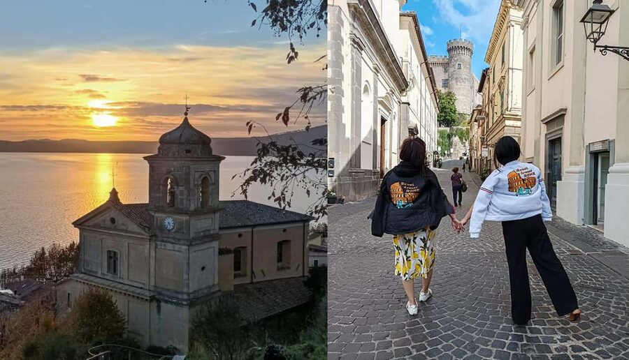 Day trip Rome: Bracciano lake, Anguillara & Trevignano Roman - Anguillara Sabazia: start beside the lake