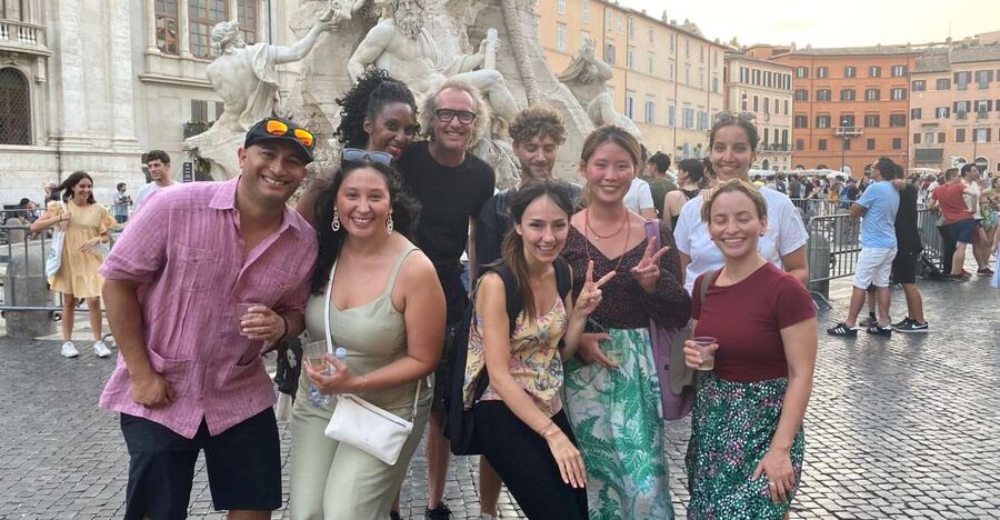 Delicious Roman dinner & Juicy Roman history - What $100 buys you in Rome