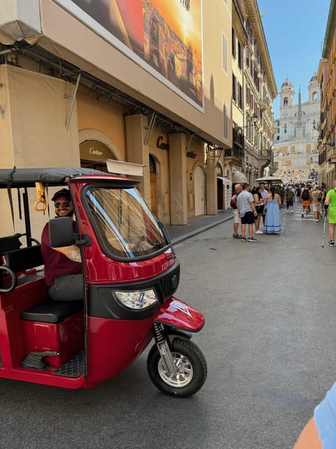E-Tuk Tour: Express Highlights of Rome - How to make the most of the 90 minutes