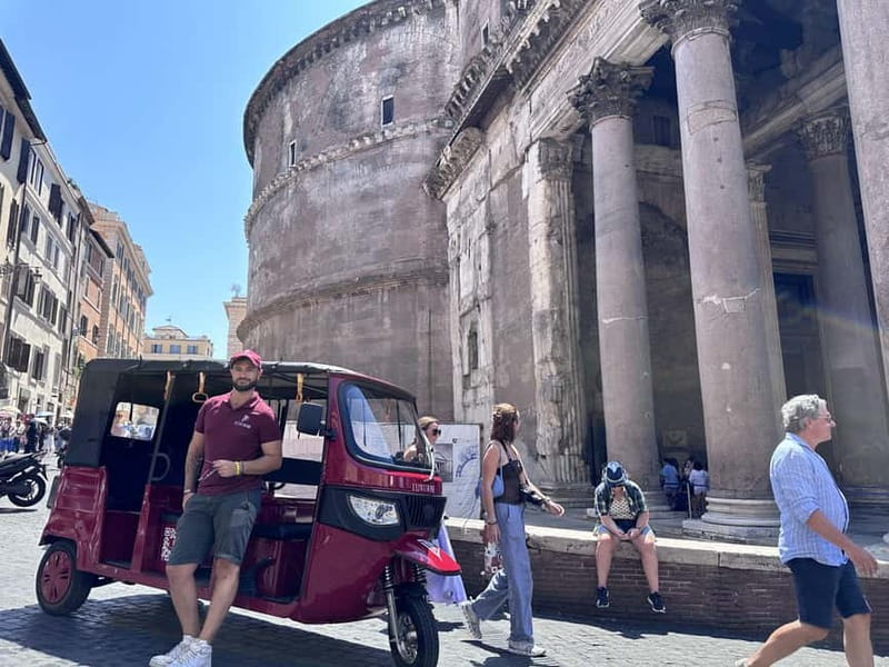 E-Tuk Tour: Express Highlights of Rome - Starting at Via dei Condotti and the Spanish Steps