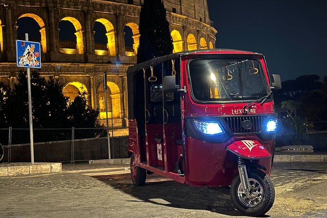E-Tuk Tour: Rome by Night - Capitoline Hill gives Rome its grand finale before the finale