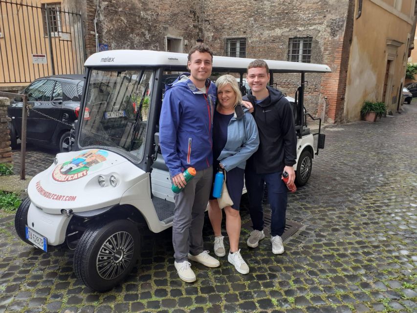 Exclusive 6 hours tour of Rome in Golf cart for Cruisers - Key points to know before booking