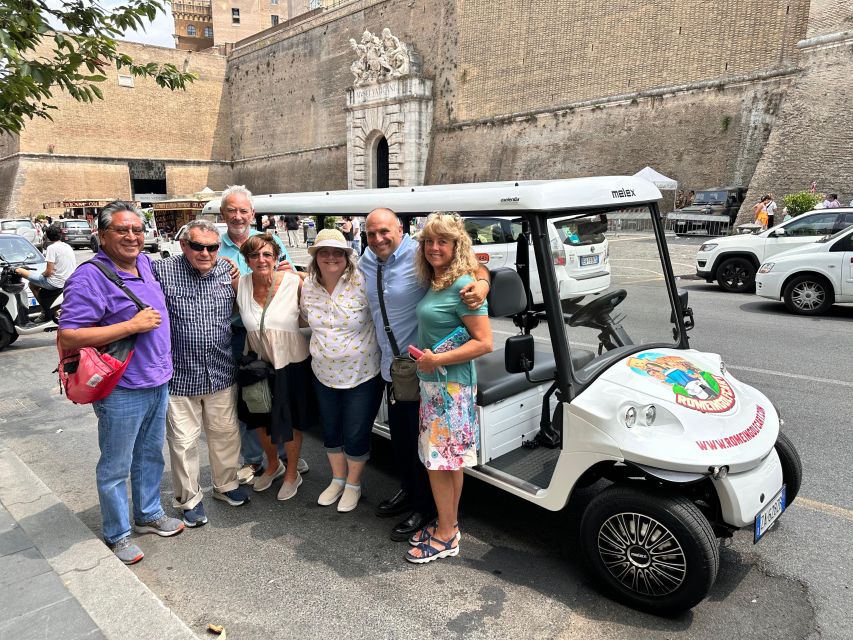 Exclusive 6 hours tour of Rome in Golf cart for Cruisers - St. Peter’s Square from the outside