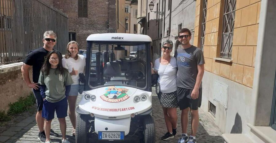 Exclusive 6 hours tour of Rome in Golf cart for Cruisers - Why a golf cart works well for a cruise-day visit
