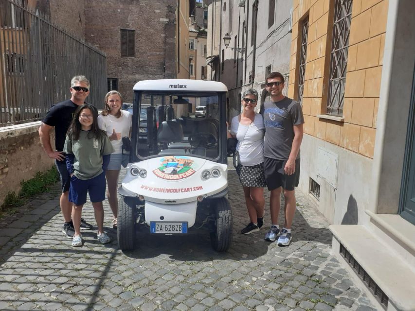 Exclusive 6 hours tour of Rome in Golf cart for Cruisers - The Jewish Ghetto and Piazza Margana