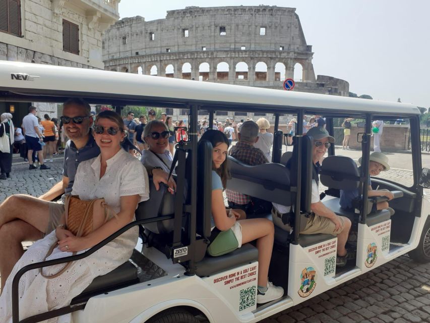 Exclusive 6 hours tour of Rome in Golf cart for Cruisers - Theatre of Marcellus and ancient Rome